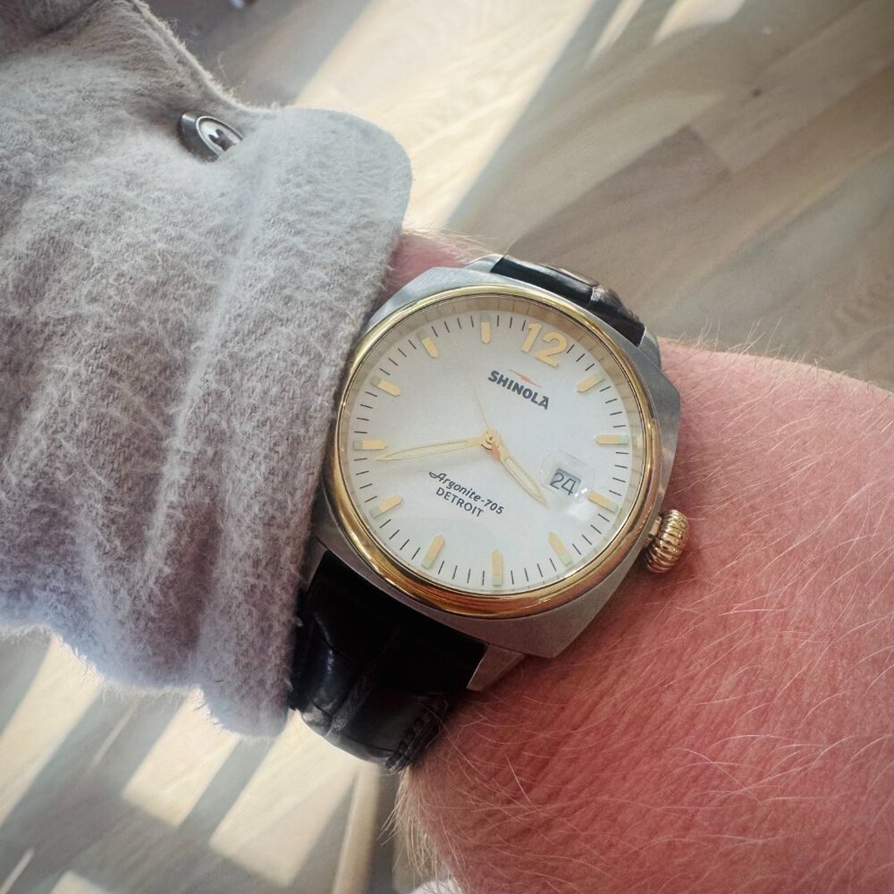 Shinola "Brakeman" luxury 40mm watch